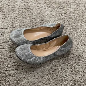 Vince Camuto Silver ballet flats